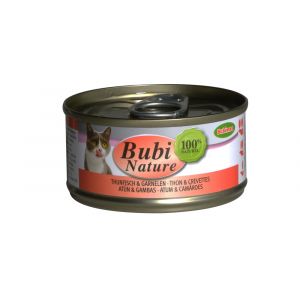 Bubimex Bubi Nature Chat Adulte Thon et Crevettes - Boîte