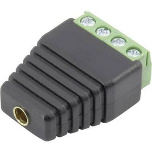 Conrad Components Fiche banane femelle Ø 4 mm 1408778 noir 1 pc(s)