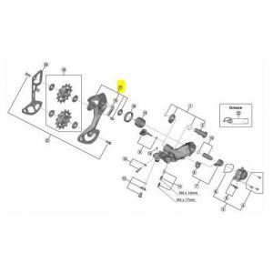 Shimano Chape externe pour dérailleur xtr m9120 - chape longue