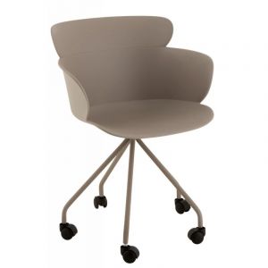 Image de Fauteuil de Bureau Design "Eva" 81cm Gris Prix