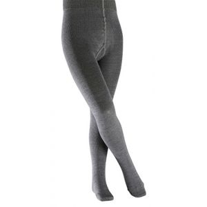 Image de Falke Comfort Wool K TI Collants, Gris (Dark Grey 3070), 98-104 Femme