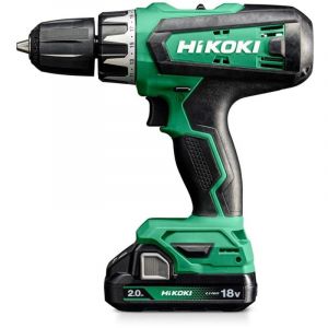 Hikoki DV18DFWQZ perceuse combinée à batterie au lithium, 2 chargeurs, 18 v, 50 nm hitachi