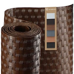 Kadax - Couverture de balcon Tapis de balcon en technorattan 0,9x1m