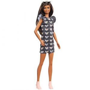 Image de Mattel Poupée Fashionistas Tenue Motif Souris