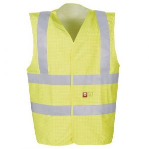 Sioen Gilet HV ignifugé/antistatique M jaune