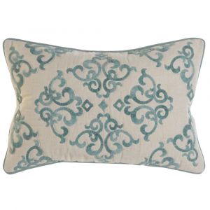 Housse de coussin DKD Home Decor 60 x 1 x 40 cm Bleu Traditionnel
