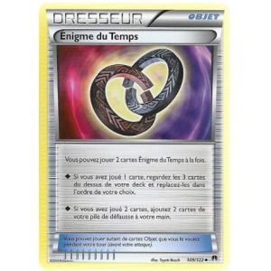 Asmodée Enigme du temps Dresseur - Carte Pokemon Peu commune