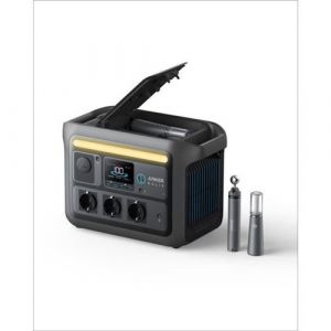 Anker SOLIX C800X G&eacute;n&eacute;rateur &Eacute;lectrique - 768 Wh 1 200 W, Livr&eacute; avec lampe de camping