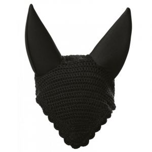 Bonnet pour cheval chasse-mouches oreilles néoprène Equithème