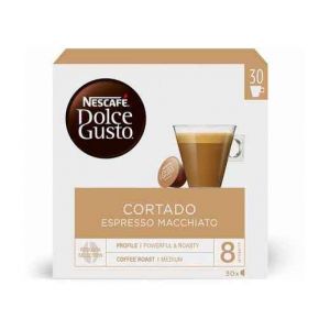 Nescafe Cortado Espresso Macchiato, Capsule de café, Latte macchiato, 1 tasses, 30 pièce(s)