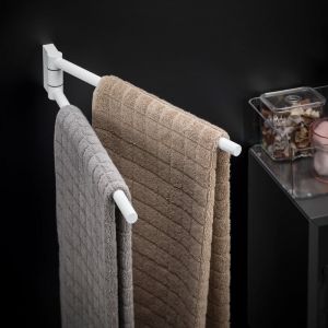 Cosmic Black & White Barre porte-serviette de toilette, WJC238A0075065, 2516575
