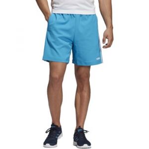 Adidas Essentials 3-Streifen 7" Shorts Homme, Shock Cyan/White, s