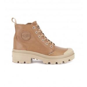 Palladium PALLABASE LEATHER, Boots female, Orange, 38, EU