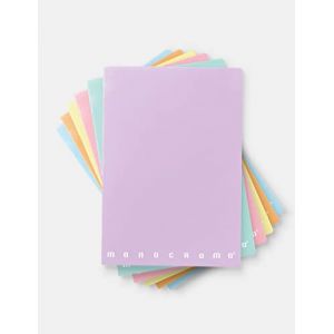 Pigna Monochrome Pastel, Cahier A4, lot de 10 pièces, 02298900Q