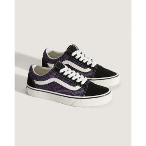 Vans Old Skool Leopard/Purple - Chaussures pour fille