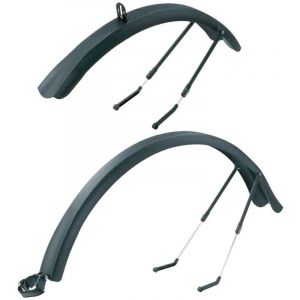 Topeak Garde-boue AV + AR Defender TX pour VTC/Trekking Noir