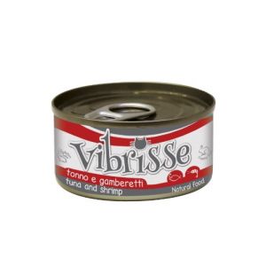 Croci Vibrisse Thon avec Crevette pour Chat 140 g