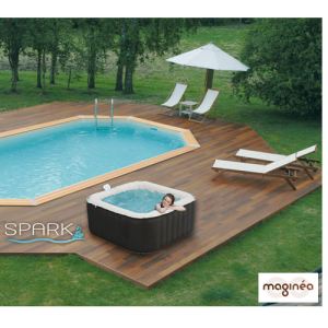 Image de Water'clip BULY - Spa Water'Health gonflable 3/4 personnes 700 litres