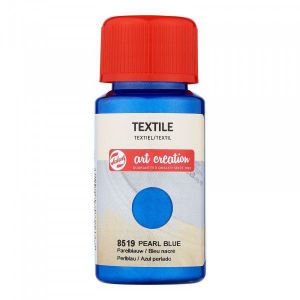 Art Creation Talens Peinture Pour Textile - Bleu Nacr&eacute; - 50ml