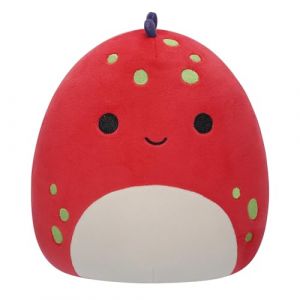 Jazwares Squishmallows Original Peluche de 19 cm- Dolan Le Dino Rouge