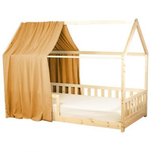 Sevira Kids Ciel de lit cabane gaze coton jeanne