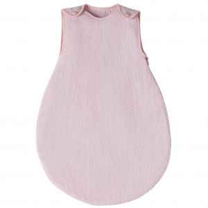 Babycalin Gigoteuse légère en éponge rose (65 cm)