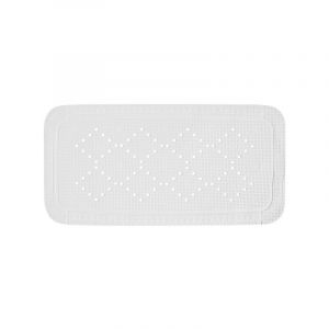 Spirella Tapis de baignoire PVC ALASKA 71x36cm Blanc Neige