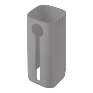 Zwilling FRESH & SAVE CUBE Cover pour boîte de conservation taille 3S, protection maximale des aliments sensibles à la lumière, indicateur de niveau, plastique sans BPA, couleur grise