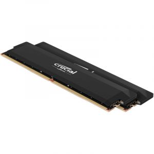 Crucial Pro Overclocking - 2 x 32 Go (64 Go) - DDR5 6000 MHz - CL40 - Noir