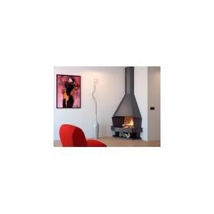 Focgrup CH02 - Cheminée métallique ouverte Forgia 11 kW