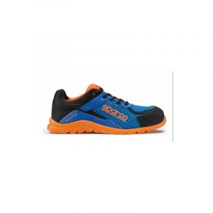 Image de sparco SNEAKER PRACTICE AZAF BLEU / ORANGE S1P T- 43