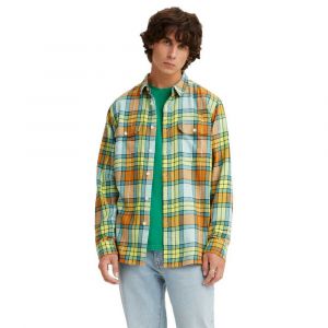 Levi's Chemise à Manches Longues Jackson Worker M Jones Plaid Starlight