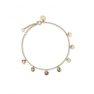 Rosefield Bracelet BMLBG-J238 - Collection THE LOIS charms doré Acier Ajustable Femme