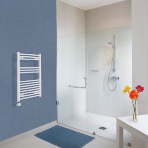 Hudson Reed S&egrave;che-serviettes &eacute;lectrique incurv&eacute; Etna 80cm x 50cm x 4,5cm