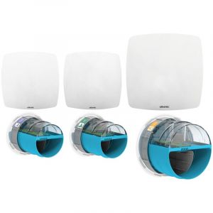 Atlantic Bouche de ventilation - pack de 3 kits e-twist & go 526288