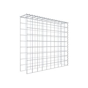 Gabion sur toile type 4 100 cm x 90 cm x 20 cm (L x H x P), maille 10 cm x 10 cm, spirale