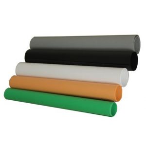 Bresser 5 Feuilles de fond PVC pour Tables photographiques - 100x200cm