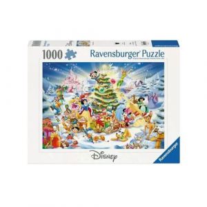 Ravensburger Puzzle Disney 12000651-Puzzle de Noël-1000 pièces-pour Adultes et Enfants à partir de 14 Ans, 12000651