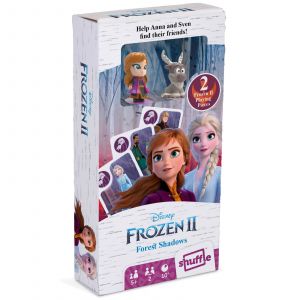 Shuffle Disney- Jeu de Cartes La Reine des Neiges 2-Forest Shadows, Frozen 2 Figurine Card Game