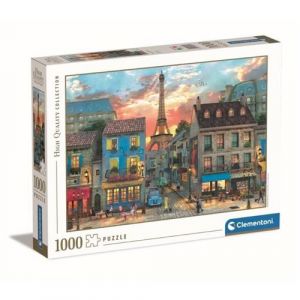 Clementoni Puzzle 1000 pièces : Rues de Paris