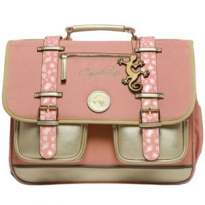 Cameleon Cartable A4 primaire Pink Gold Leopard (38 cm)