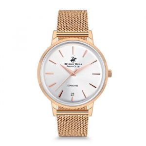 Beverly Hills Polo Club Montre Femme - Bbp3073c-430 - 35mm - Acier Inoxydable - Or Rose