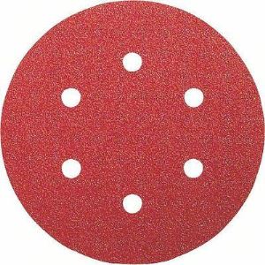 Image de Bosch 2608607840 - Set de feuilles abrasives for Wood 50 pièces 50 mm 320