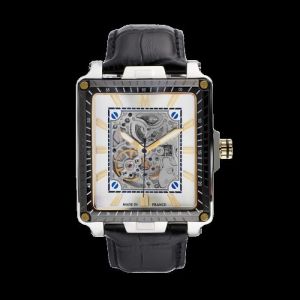 Montignac Montre Homme - MOW904 Bracelet Cuir Noir