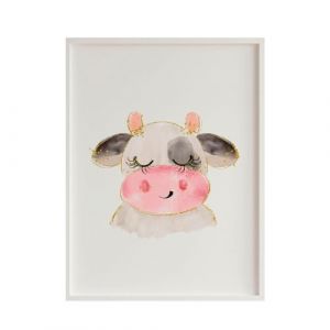 Crochetts Tableau 33 x 43 x 2 cm Vache