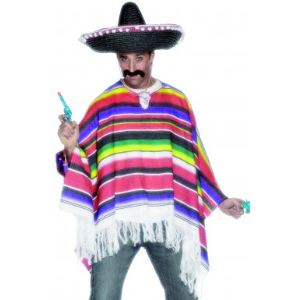 Image de Poncho mexicain homme