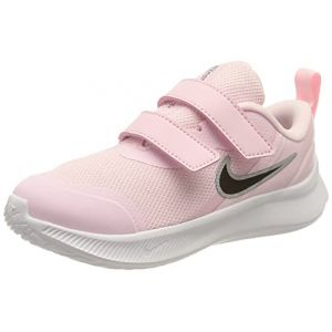 Nike Star Runner 3, Chaussure de Piste d'athltisme Garçon Unisex Kinder, Pink Foam Black, 22 EU