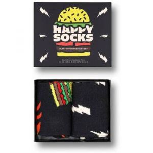 Happy socks 2 Pack De Chaussettes Unisexes - Boîte Cadeau, Couleurs Mélangées Pride 2 41-46