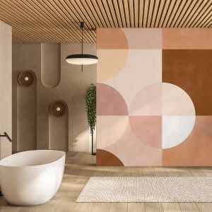 Hexoa Papier peint pastel