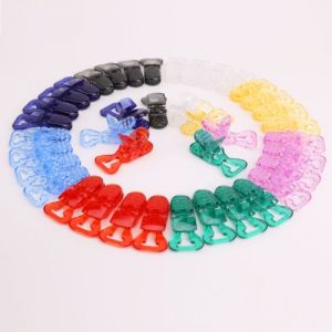 AU CHOIX 40 Pinces Etoile couleur Attache tétine sucette passant de 20mm Clip